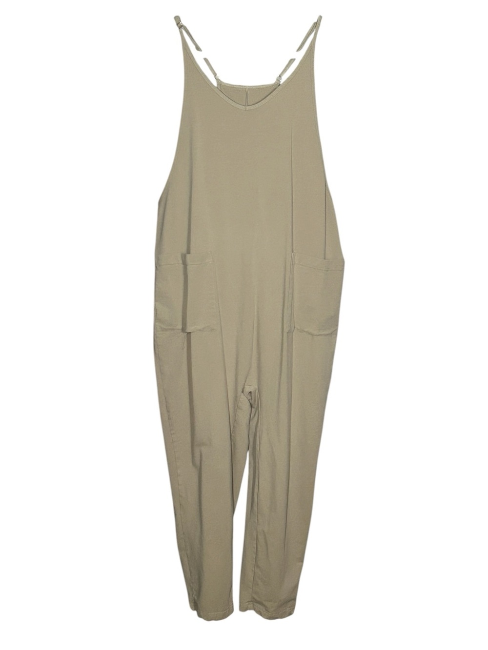 Women’s Relaxed Taupe Jumpsuit